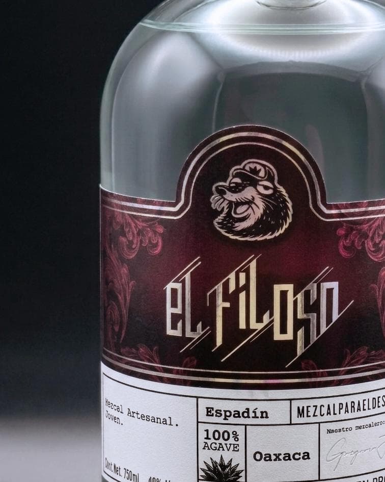 Detalle de la etiqueta de El Filoso
